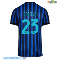 Camisa de time de futebol Inter Milan Nicolo Barella #23 Replicas 1º Equipamento 2025-26 Manga Curta